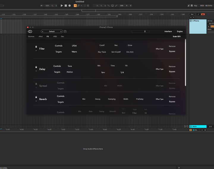PHONA: Vocals and Synths